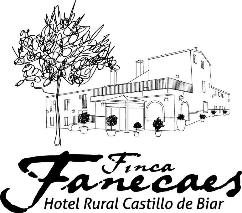 Hotel Rural Castillo De Biar Finca Fanecaes Eksteriør bilde